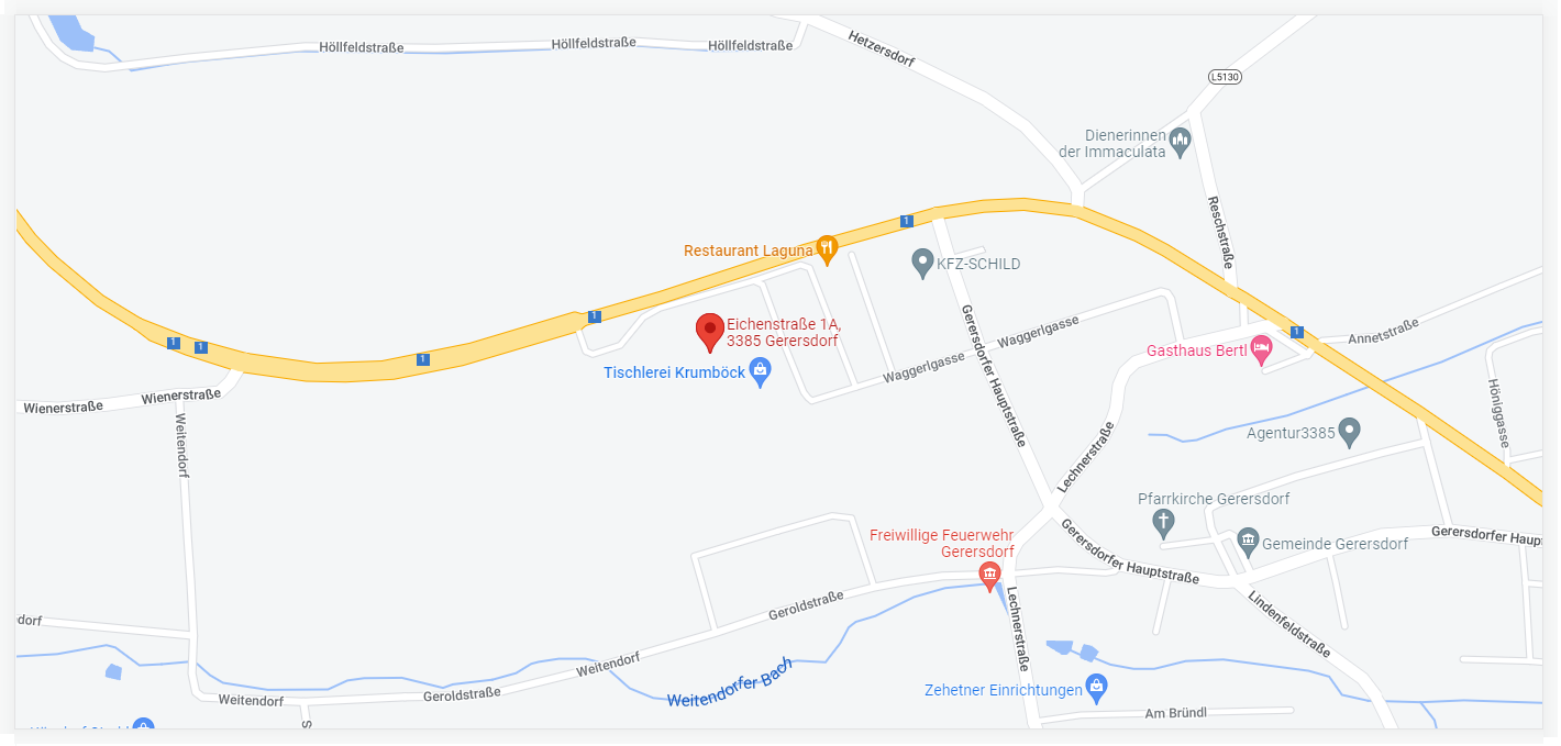 GoogleMaps Firmenstandort